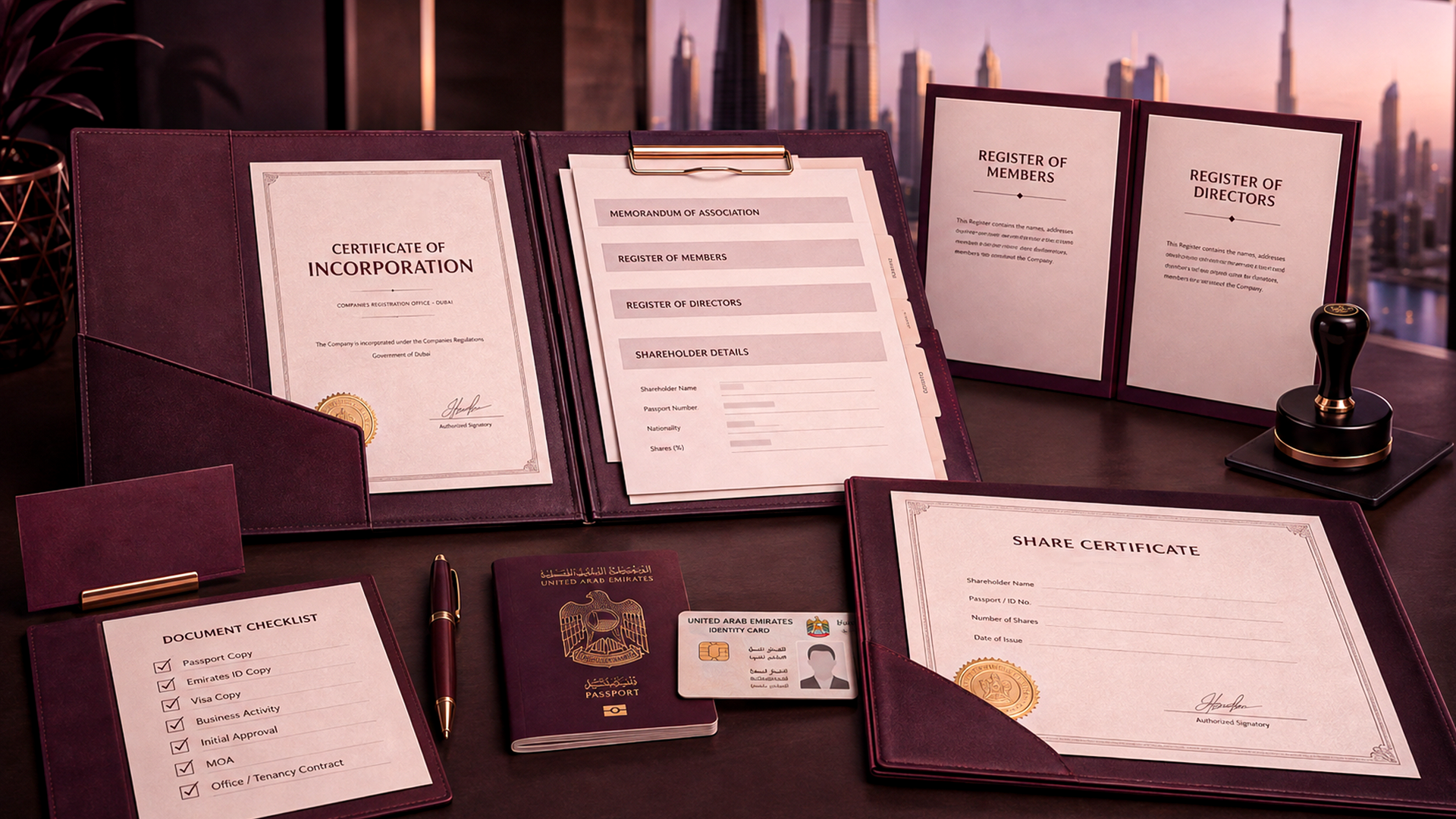 Documents Required for Company Formation in Dubai