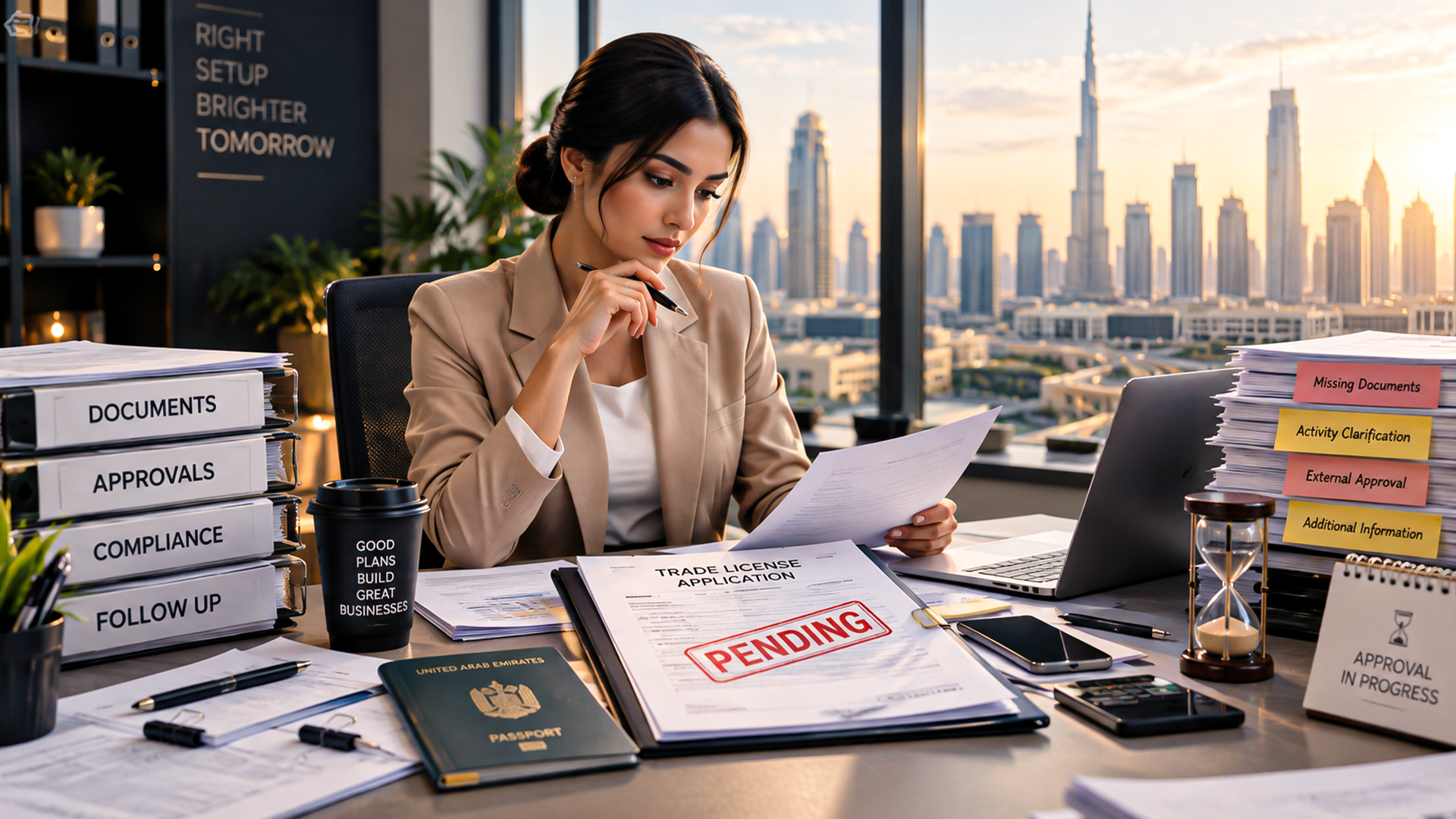Common Business Setup Mistakes That Delay License Approval in the UAE